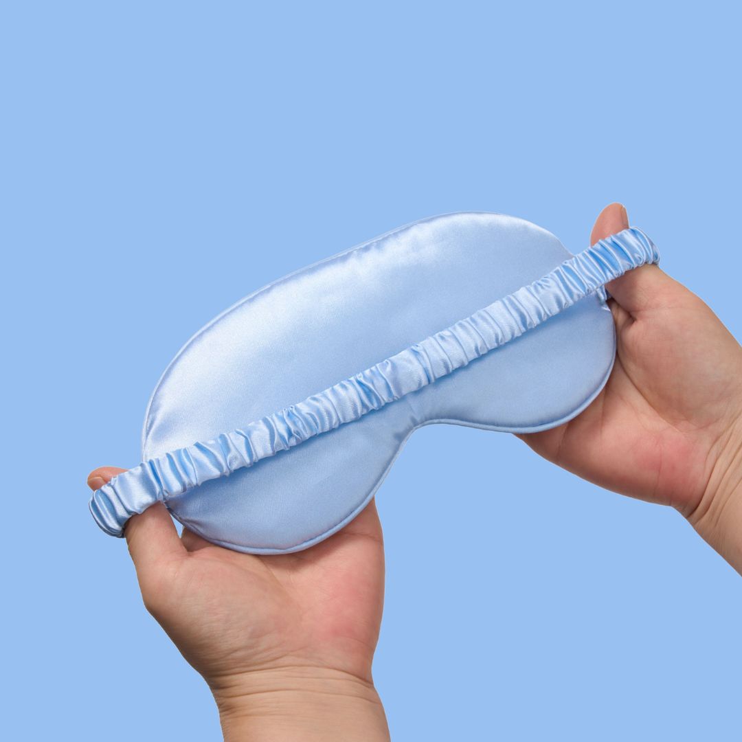 Masque de sommeil soyeux