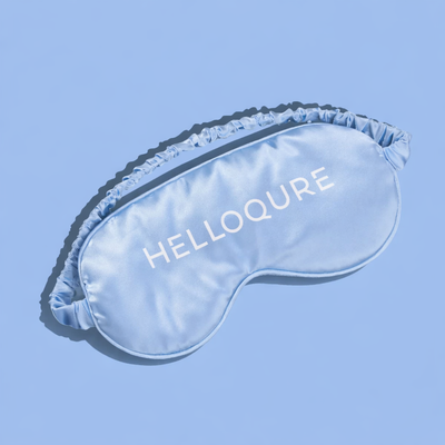 Masque de sommeil soyeux