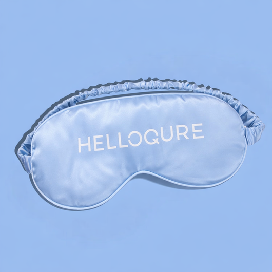 Masque de sommeil soyeux