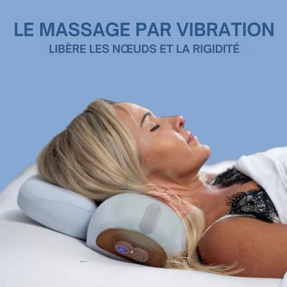Oreiller massant Helloqure™ | Appareil de massage par traction